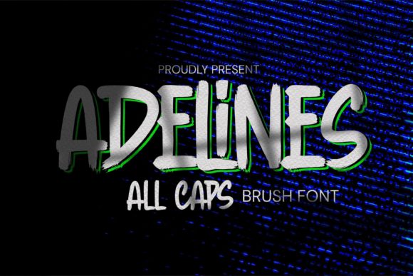Adelines: A Cool, Street-Styled Display Font for Modern Design