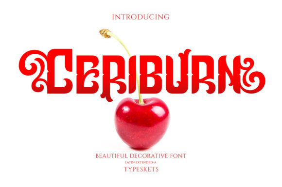 Ceriburn Display Font for Bold Brand Campaigns