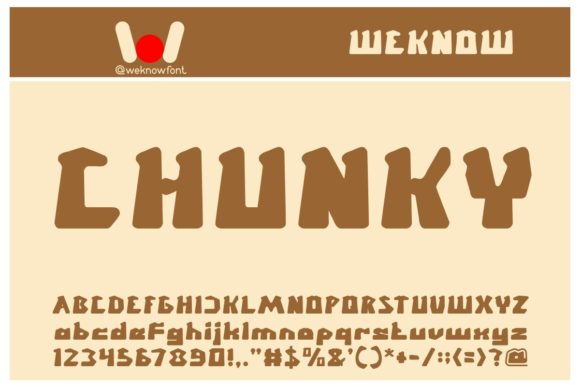 Chunky Font: A Game-Changer for Branding and Design