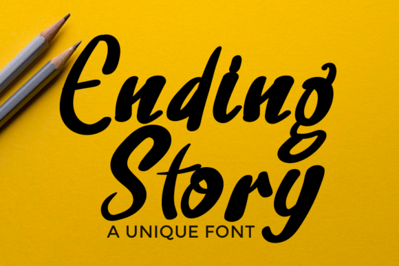 Ending Story: A Sharp Display Font for Stronger Campaigns
