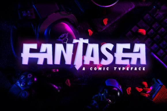 Fantasea: A Bold Display Font for Branding That Stands Out
