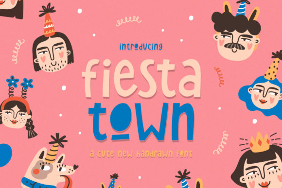 Fiesta Town Font for Playful Campaign Designs
