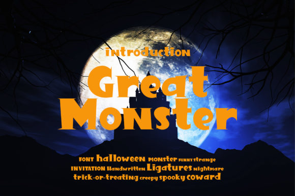 Great Monster: A Bold Font for Business Branding