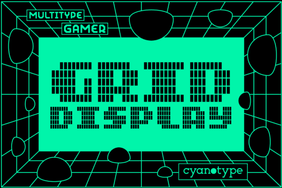 Grid: A Pixelated Display Font for Bold Digital Designs