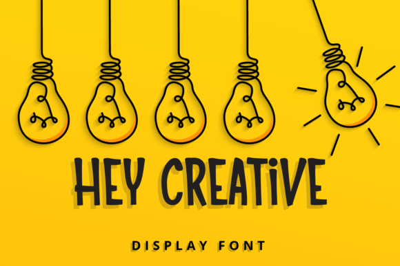Hey Creative: A Playful Font for Handmade Projects and More