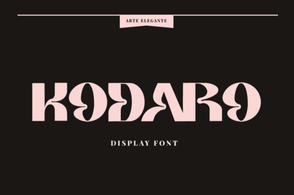 Kodaro Font for Bold and Whimsical Design Projects