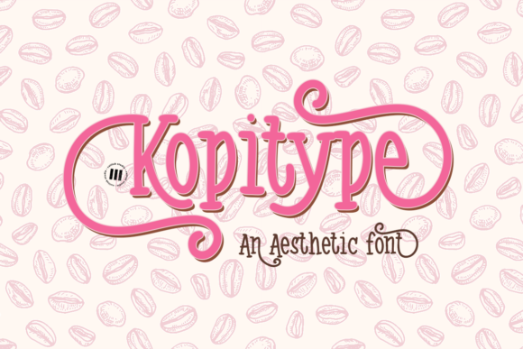 Kopitype: A Whimsical Display Font for Creative Campaigns
