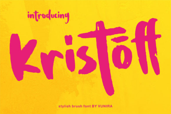 Kristoff Font for Modern Branding and Creative Projects