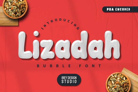 Lizadah Font for Trendy and Playful Campaign Designs