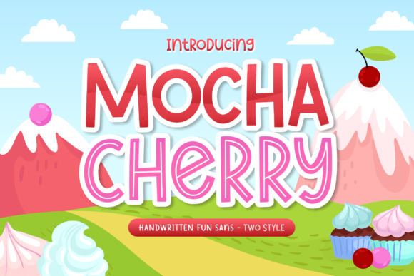 Mocha Cherry: A Sweet Display Font for Creative Campaigns