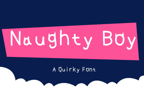 Naughty Boy Font for Youthful Branding and Creative Design