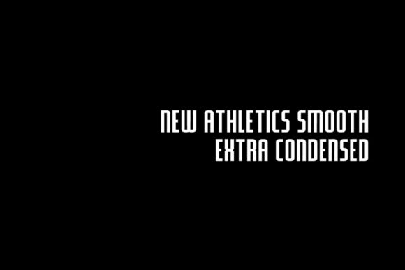 New Athletics Smooth: A Bold Display Font for Professional Branding