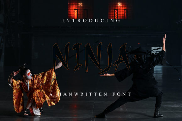 Ninja Font for Bold Branding and Street Art Vibes