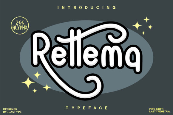 Rettema: The Joyful Display Font for Eye-Catching Campaigns