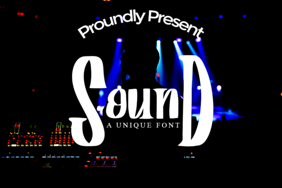 Sound: A Whimsical Display Font for Creative Publishing