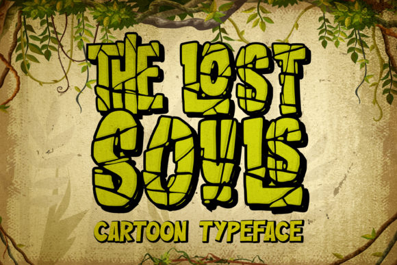 The Lost Soul Font for Creative Craft Projects