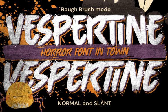 Vespertine: A Cool Display Font for Business Branding