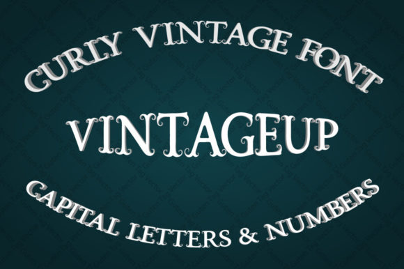 Vintageup: A Baroque-Styled Font for Elegant Branding